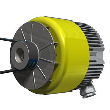 Flameproof alternator provides power in hazardous areas